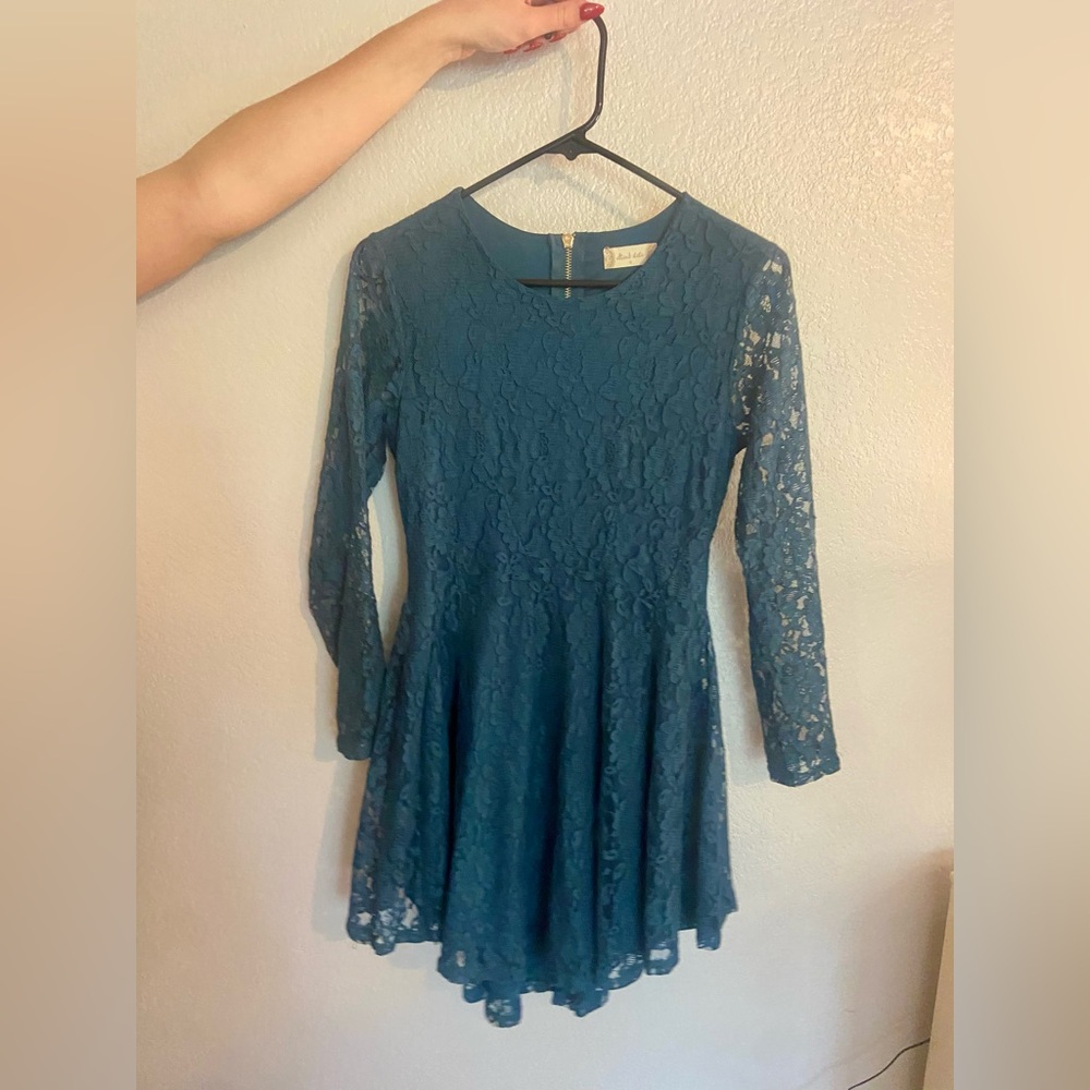 Green Lace dress